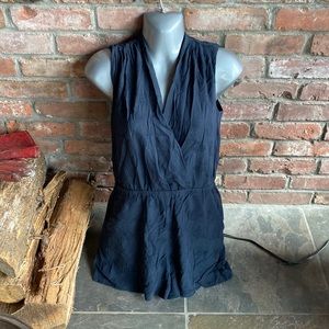 Ann Taylor loft navy romper
